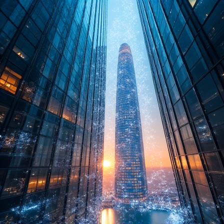 Concepto de tecnología y automatización empresarial